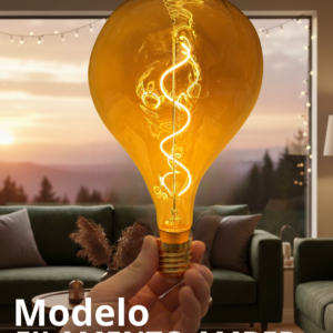 Filamento AMBER BULBO IRREGULAR